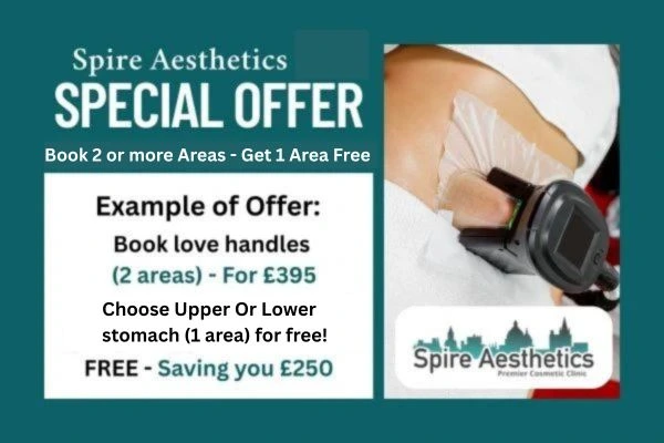 Fat Freezing Promotion Hassocks from Spire Aesthetics - Book Today!