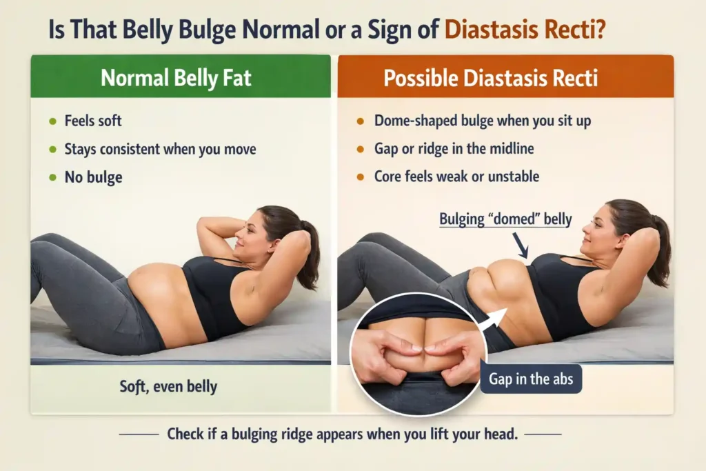 Is That Belly Bulge Normal or a Sign of Diastasis Recti Hassocks