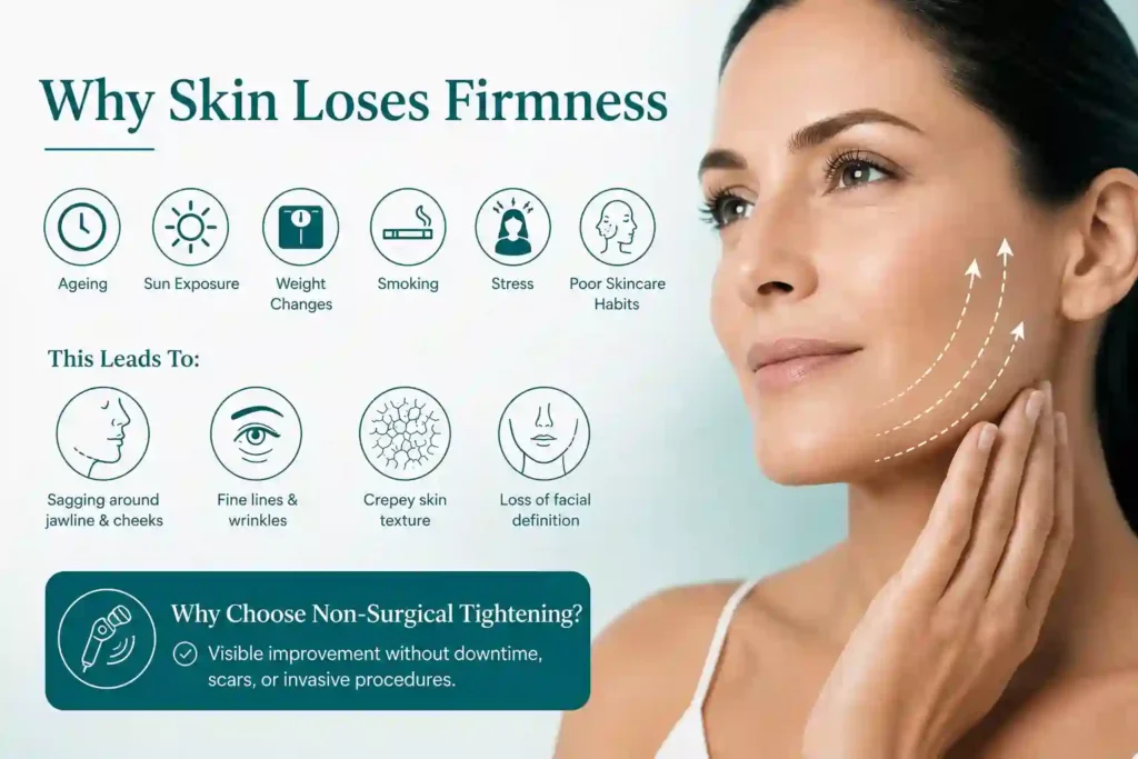 What Makes Skin Lose Firmness and Why Do People Seek Non-Surgical Tightening Hassocks?